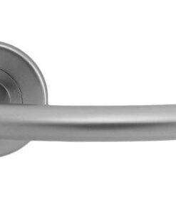 SZC020SC Serozzetta Dos Lever On Concealed Fix Push On Round Rose Satin Chrome