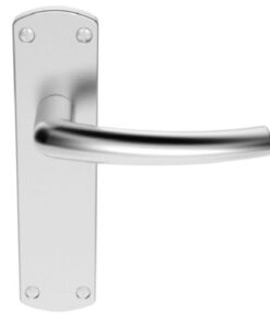 SZC022CP Serozzetta Dos Lever On Backplate - Latch Polished Chrome