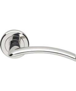 SZC030CP Serozzetta Tres Lever On Concealed Fix Push On Round Rose Polished Chrome