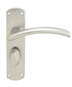 SZC033CP Serozzetta Tres Lever On Backplate - Bathroom 57mm C/C Polished Chrome
