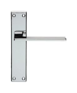 SZM035CP Serozzetta Zone Lever On Backplate - Latch Polished Chrome