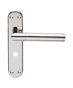 SZM046CP Serozzetta Scope Lever On Backplate - Bathroom 57mm C/C Polished Chrome