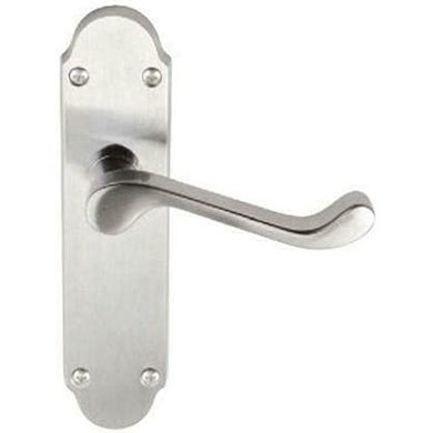 Internal Scroll Door Handles – 168x40mm – Polished Chrome Finish
