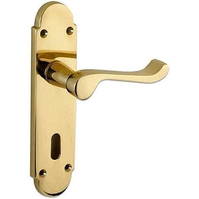 Internal Scroll Door Handles – 168x40mm – Multiple Finishes