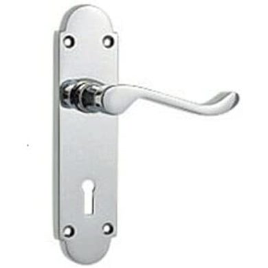 Internal Scroll Door Handles – 168x40mm – Multiple Finishes