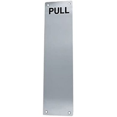 Door Finger Plates – Push & Pull – 300x75mm – Polished Stainless Steel