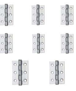 Ball Bearing Hinges -72x50x2 - Polished Chrome Finish