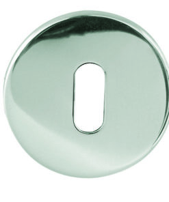 Frelan Hardware Standard Profile Escutcheon, Polished Chrome
