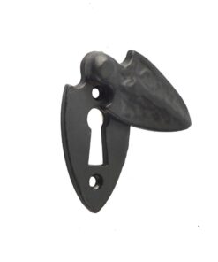 Frelan Hardware Shielded Covered Standard Profile Escutcheon, Black Antique