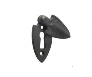 Frelan Hardware Shielded Covered Standard Profile Escutcheon, Black Antique