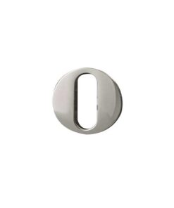 Frelan Hardware Minimal Round Standard Profile Escutcheon (25mm Diameter), Polished Chrome
