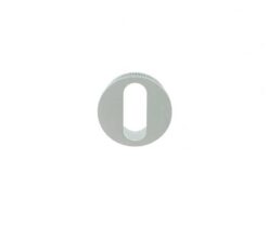 Frelan Hardware Minimal Round Standard Profile Escutcheon (25mm Diameter), Satin Chrome