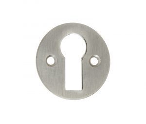 Frelan Hardware Standard Profile Round Escutcheon, Satin Nickel