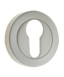Frelan Hardware Euro Profile Escutcheon, Satin Nickel