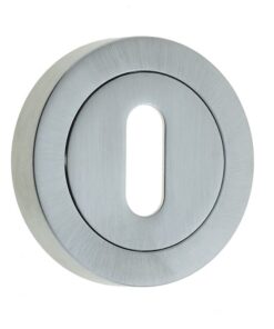 Frelan Hardware Standard Profile Escutcheon, Satin Chrome