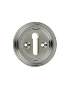 Frelan Hardware Parisian Standard Profile Escutcheon, Satin Nickel