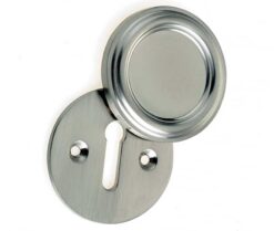 Frelan Hardware Parisian Covered Standard Profile Escutcheon, Satin Nickel