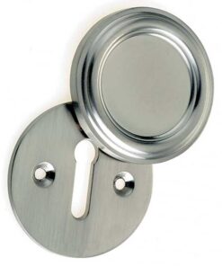 Frelan Hardware Parisian Covered Standard Profile Escutcheon, Satin Nickel