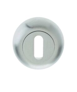 Frelan Hardware Standard Profile Bevelled Escutcheon, Satin Chrome