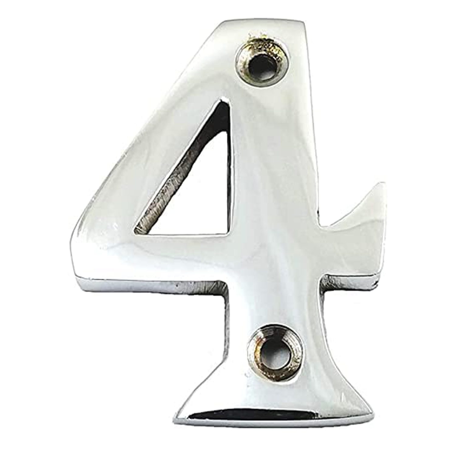 Door Numbers (0-9) – 75mm – Polished Chrome Finish