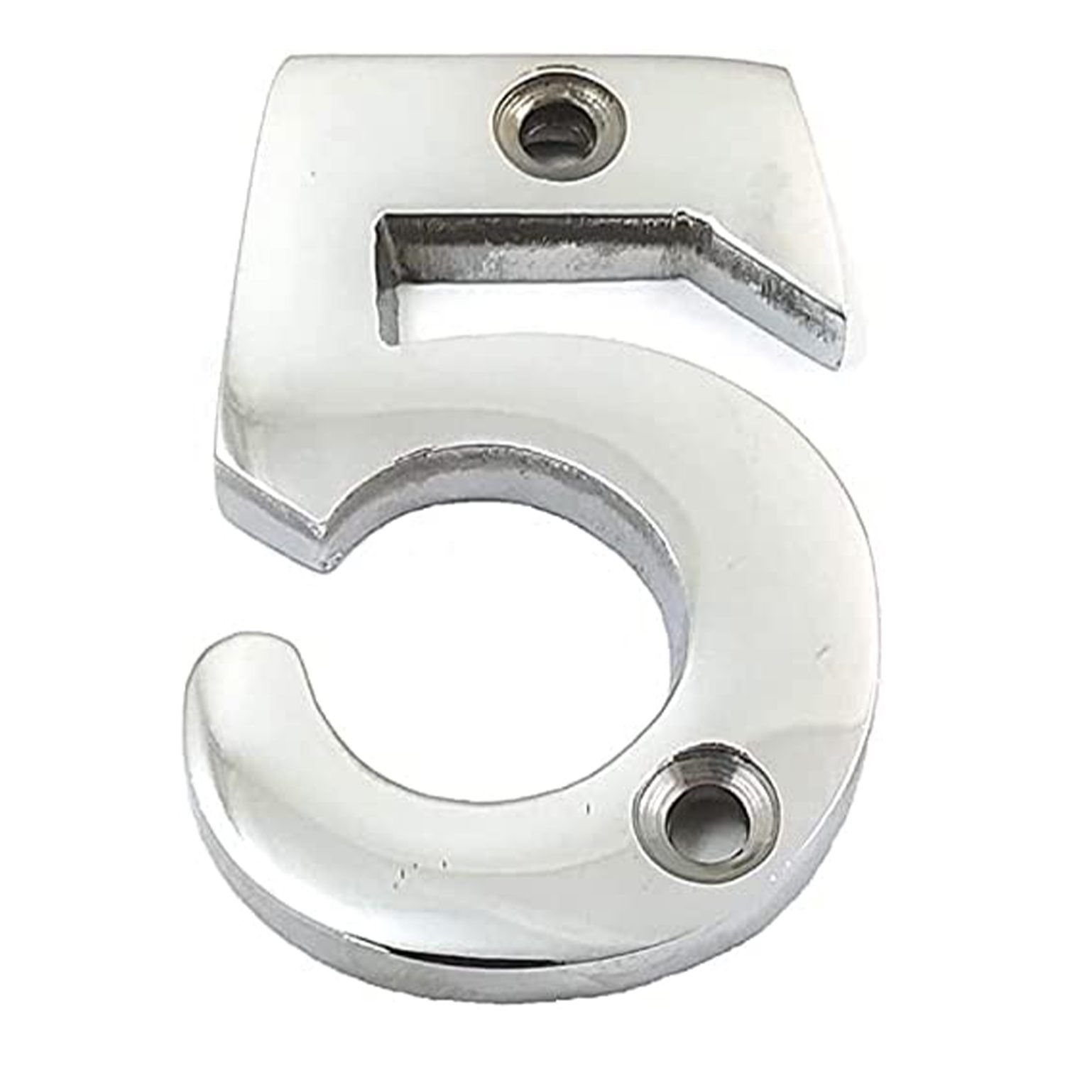 Door Numbers (0-9) – 75mm – Polished Chrome Finish