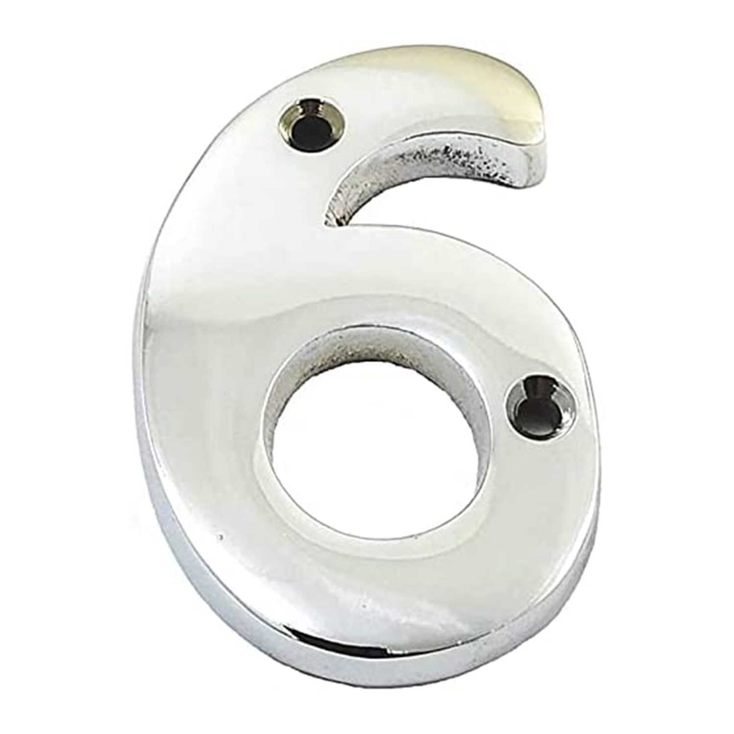 Door Numbers (0-9) – 75mm – Polished Chrome Finish