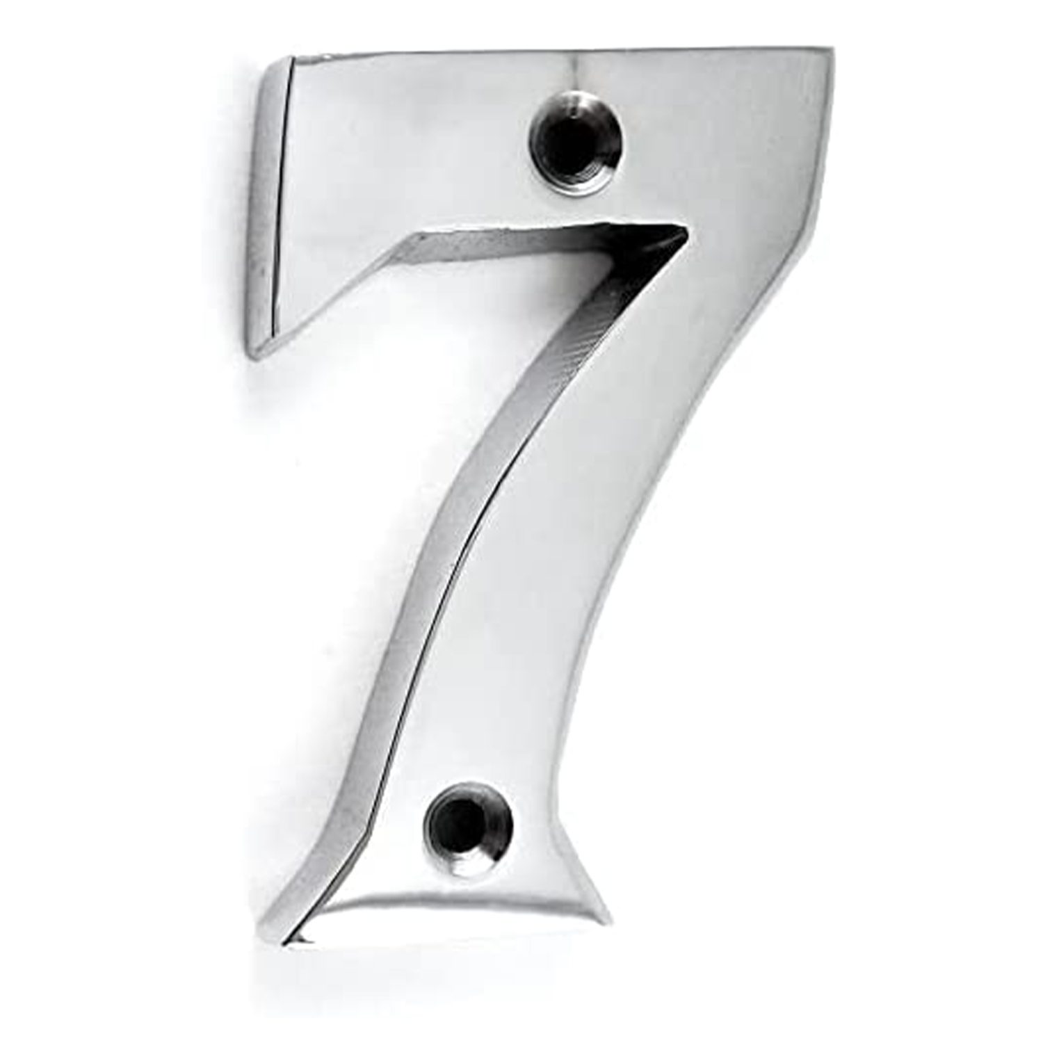Door Numbers (0-9) – 75mm – Polished Chrome Finish