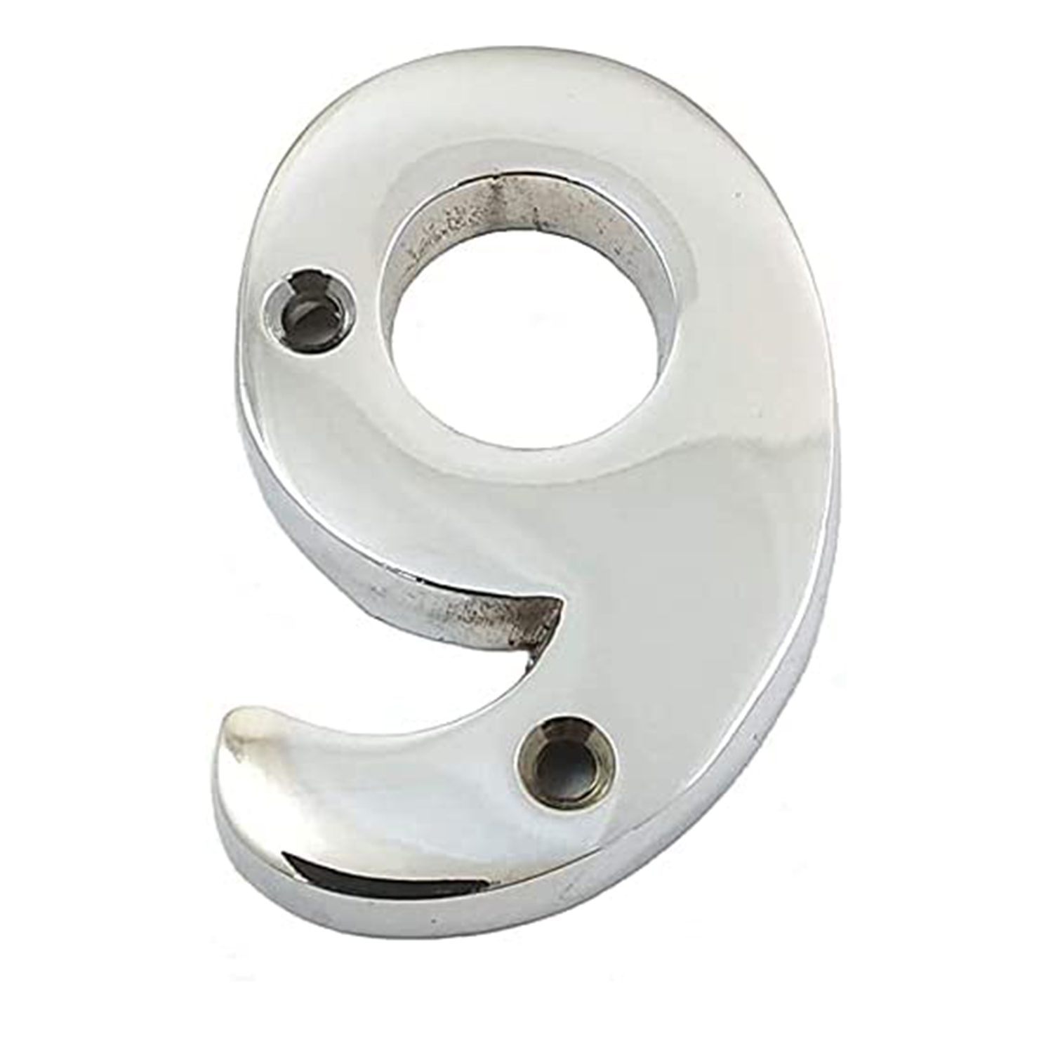 Door Numbers (0-9) – 75mm – Polished Chrome Finish