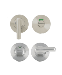 Turn and Release Lock with Indicator - 54mm - Polished Stainless Steel