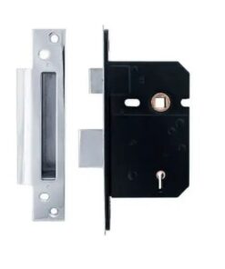 5 Lever Sash Lock - 63mm - Satin Stainless Steel Finish