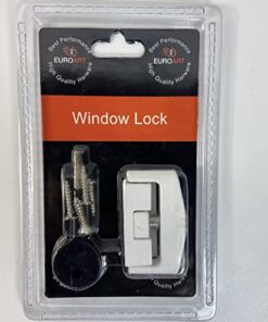 Hinged Window Lock – 25X10X50mm – White Finish