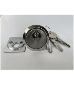 Rim Cylinder - 65mm - Satin Chrome Finish