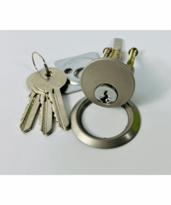 Rim Cylinder – 77X33X33mm – Satin Chrome Finish