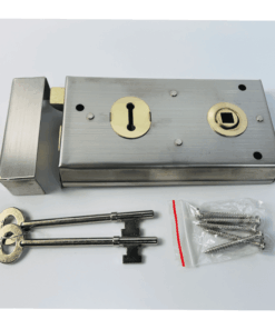 Rim Lock - 150X75 mm - Polished Chrome