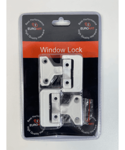 Window Lock in White Finish