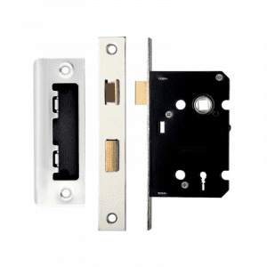 6 Lever Sash lock - 75mm - Satin Stainless Steel Finish