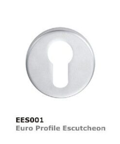 Euro Escutcheon – 52mmx8mm – Satin Brass Finish