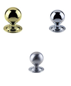 Ball Centre Door Knobs - 70mm - Multiple Finishes