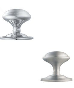 Mushroom Centre Door Knobs - 76mm - Multiple Finishes