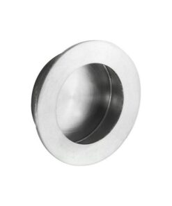 Flush Pull Circular Concealed – 50mm – Satin Stainless Steel