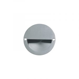 Circular Flush Pull - 90mm - Satin Stainless Steel