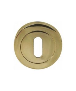 Round Std-Escutcheons In Polished Brass
