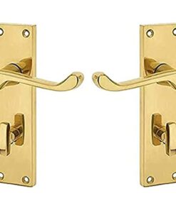 Victorian Door Handle - Multiple Finishes