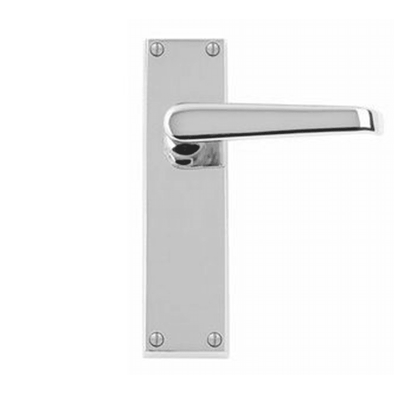Jovian Victorian Door Handle On Backplate – Multiple Finishes