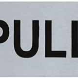 Door Finger Plates (PULL) ,(75x38mm), Satin Stainless Steel