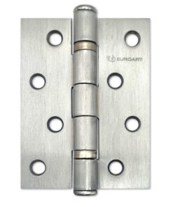 Ball Bearing Hinges in Stainless Steel Finish -75x75x2mm