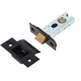 Frelan Hardware Heavy Duty Tubular Latches (2.5, 3 OR 4 Inch), Black - JL-HDT64BL