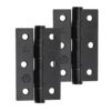 Frelan Hardware 3 Inch Ball Bearing Hinges, Black Finish - J8502BL (sold in pairs)