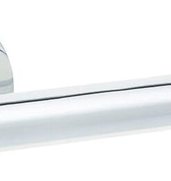 IRONMONGERY SOLUTIONS Lock Pack of Door Handle,3 Lever Sashlocks,Escutcheons & Hinges - Pack of Door Handle in Polished Chrome Finish