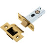 Frelan Hardware Heavy Duty Tubular Latches (2.5, 3 OR 4 Inch), Satin Brass - JL-HDT64SB